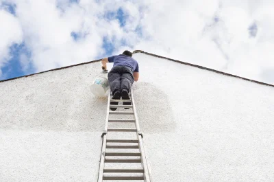 Peinture extérieure à Lépaud — façades et ravalement